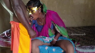 Desi Aunty fuck ass with her nephew is pussy licking