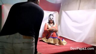 Desi Bhabi Having Rough Hard Risky Sex With Her Devor Video