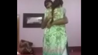 Desi couple having some romance in bed room Video