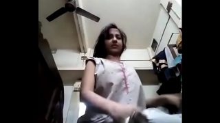 Desi striptease of a booby girl Video