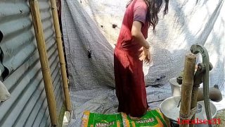 Desi Wife Bathroom sex Outdoor Hot sex Video