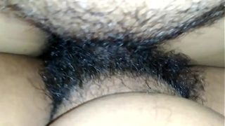 hairy pussy big boobed indian whore fucking with her husband hard