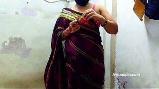 Horny Indian Desi House Wife Sex In Hot Saree With Lover Video