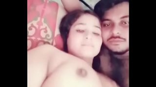 Indian boy with her teen girl Video