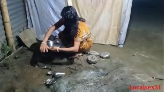 Indian Telugu young guy fucking his chubby bhabhi Video