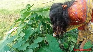 indian Village Boudi Outdoor with Young Boy With Big Black Dick Video