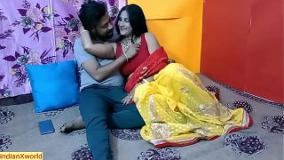 My Desi hot bhabhi secret sex with her unmarried dewar  Cum inside hot pussy Video