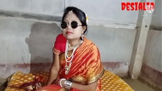 Newly married Horny Desi Village couple having hard sex