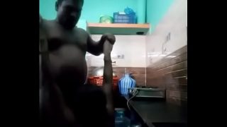 South indian couple fuvking in kitchen with a passion Video