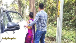 Telugu Boyfriend With His Gf Standing Pov Fuck In Outdoor Video